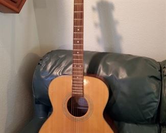 Beautiful Takamine G Series Electric Acoustic Guitar with case.