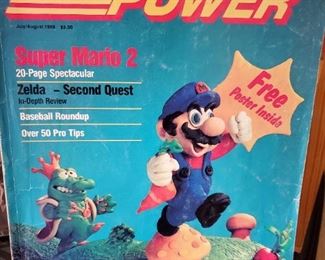 1st Issue July/August 1988 Nintendo "Power" magazine.
