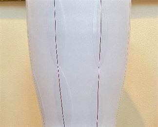 Item 31:  Orrefors vase - 7" x 13.5":  $85