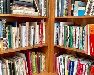 Calling all cooks!  A variety of cookbooks to please anyone's palate.  Make an appointment to shop in the details & descriptions section. 