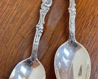Item 102:  (2) Gorham Sterling Versailles Spoons:  $80