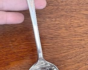 Item 126:  Tiffany & Co. Sterling Berry Spoon:  $125