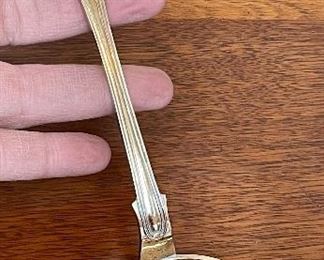 Item 131:  Antique Sterling Swedish Spoon:  $125