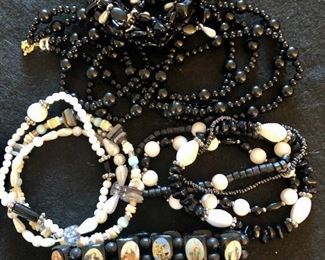 Item 168:  Icon Bracelets & Assorted Beads: $28