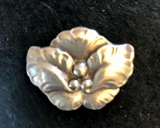 Item 187:  Georg Jensen brooch, number 107, Sterling: $195