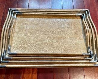 Item 239:  (4) Nesting Trays: $48