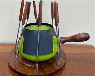 Item 241:  MCM Styson Fondue Pot: $20