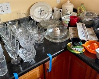 Glassware galore!  Make an appointment to shop.  Sign-up in the details & description section.