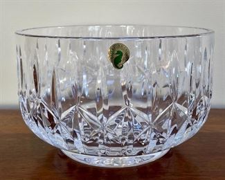 Item 9:  Waterford Bowl - 8" x 5": $35