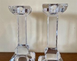 Item 14:  Waterford Candlesticks - 6":  $35