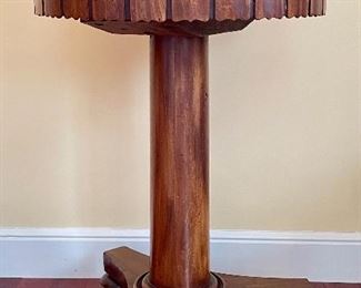 Item 4:  Rare Antique Scandinavian Tea Table/Side Table - 18" x 37" (Open):  $1145