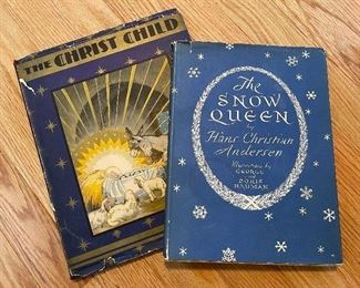 Item 275:  "The Christ Child" and "The Snow Queen":  $15 for both