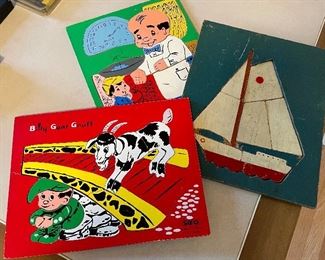 Item 279:  (3) Vintage Puzzles:  $18