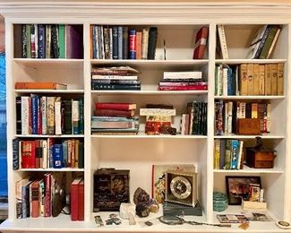 All genres of literature!  Make an appointment to shop.  Sign-up in the details & description section.  