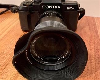 Item 293:  Contax MT camera with Carl Ziess lens:  $200