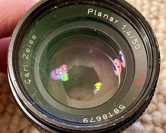 Item 295:  Carl Ziess Planar 1,4/50 lens:  $165