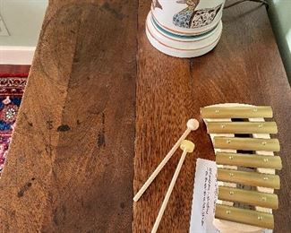 detail - please note condition of surface