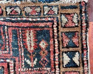 detail - please note damage