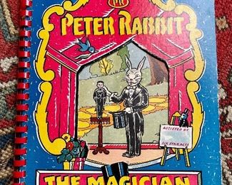 Item 370:  Peter Rabbit "The Magician" Magic Book: $35