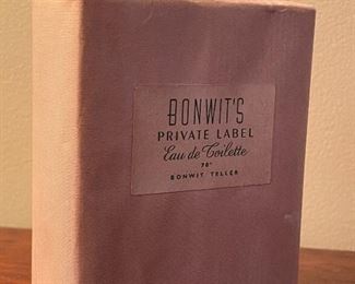 Item 397:  Bonwit's Eau de Toilette (NIB):  $45