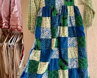 Item 401:  Vintage patchwork child's dress: $14