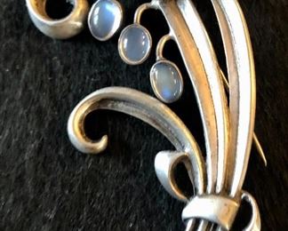 Item 447:  Signed Sterling Pin:  $45