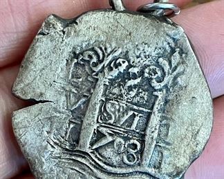 detail - reverse side - perhaps 1708 date?