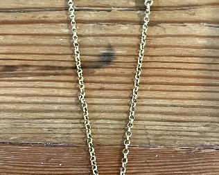 Item 457:  18k Chain & 14k Submarine:  $235