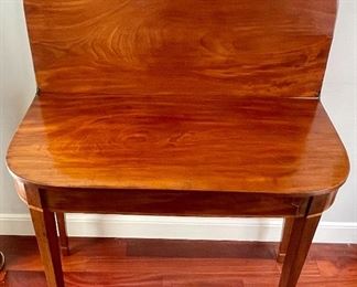 detail - BUT BEAUTIFUL piece of Mahogany!