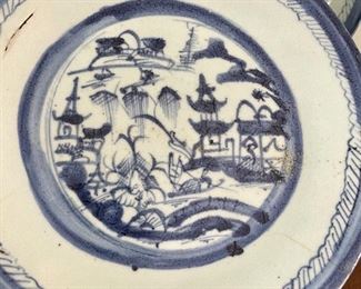 Item 220:  Chinese Canton Antique Plates: $50 each