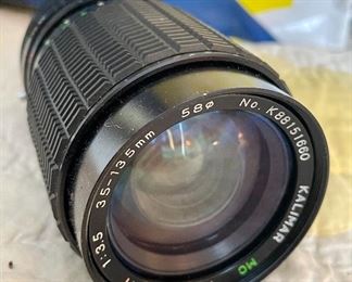 Item 470:  Kalimar 35-135mm Lens: $10