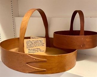 Item 483:  Contemporary Shaker Style Boxes: $32