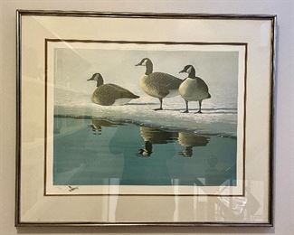 Item 485:  Gary Moss Signed and Numbered  - 33" x 28": $145