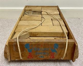 Item 493:  Vintage Holly Gate Juniors Blocks: $35