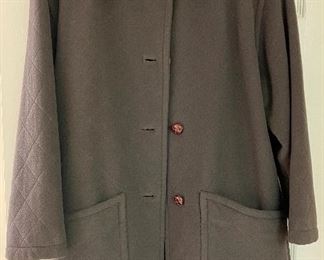 Item 496:  Bisang Wool and Cashmere Coat: $145