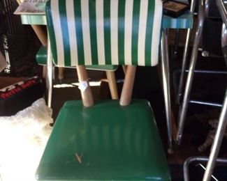 SET OF FOUR VINTAGE 1950S CHAIRS,