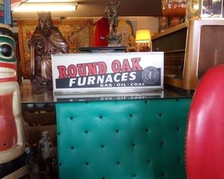 ROUND OAK STOVES DOWAGIAC MICHIGAN, WORKS.