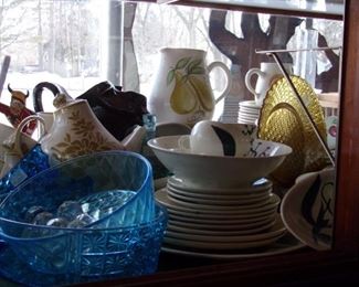 VICTORIAN GLASSWARE.