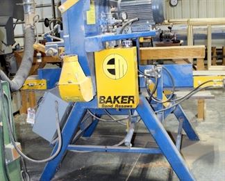 Baker Band Belt Fed Resaw, Model BBR-0, Approx. 6' x 7' x 8'