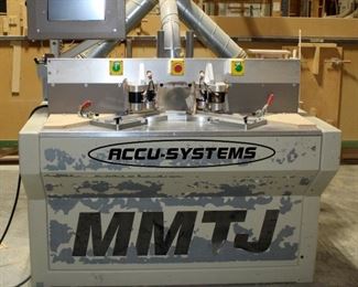 Accu-Systems MMTJ-3 Miter Door Machine, Miter - Mortise And Tenon Machine