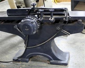 Crescent Machine Co. 12" Jointer, 43" x 7' x 3'