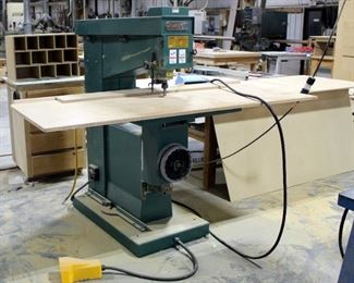 Grizzly Overarm Router, Model G9981, 3 Phase, 5 HP, 64" x 72" x 54"