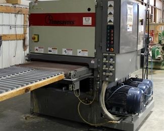 1998 Timesavers 2 Head Wide Belt Sander Model 137-3HP75, Approx. 8' x 6' x 7'
