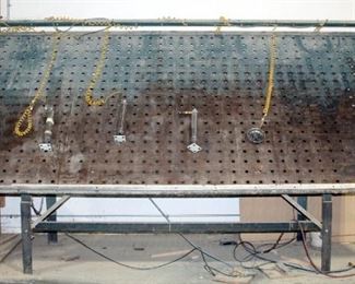 Frame Assembly Clamp Table Approx. 6' x 12'