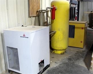 Kaeser Air Compressor Model SK 19, Dominick Hunter Air Dryer Model CRC 150 And 6' Storage Tank