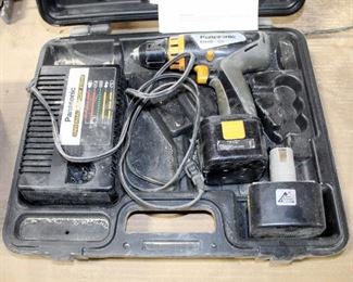 Panasonic Model Ey6405A Cordless Power Drill with 2 Batteries, Charger And Case