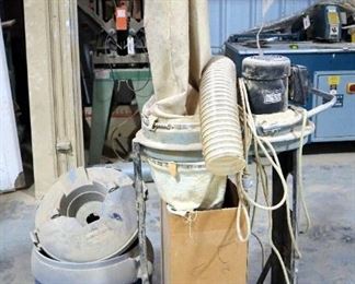 Nu-Mark Model 70-120 Dust Collector, With A 3/4 HP Motor And Shop Vac