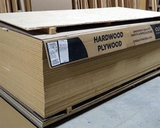 Walnut R/C Birch Lumber Sheets, 3/4" x 48.5" x 96.5"