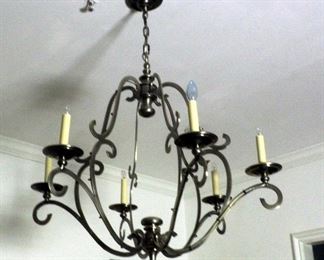 5 Light Candle Stick Chandelier