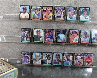 Complete Set 1987 Donruss Baseball Bonds, Maddux, McGwire RC; Includes Puzzle